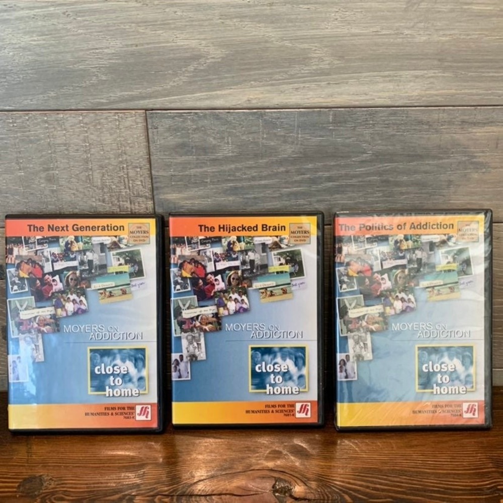 The‎ Moyers Collection - Moyers On Addiction - DVD Lot Of 3